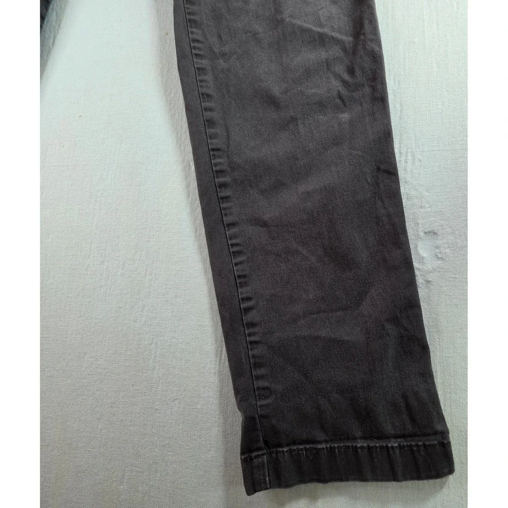 Hollister Epic Flex Skinny Chino Pants Mens 33x32 Charcoal Gray Stretch Twill